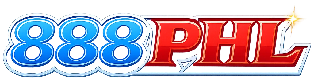 Bold 888PHL logo on navy background