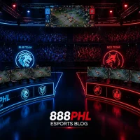 High-energy esports showdown live event